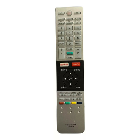 Controle Remoto Para Tv Led Toshiba VC-A8262 32LE2600 40L4700LA CT-8536 FBG-9076 SKY-9076