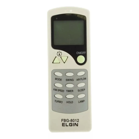 Controle Para Ar Condicionado Elgin FBG-8012 CO-1346 SKY-8012 SEL-98012 MAXX-7434 Zh/lt-01