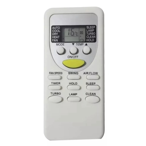 Controle Para Ar Condicionado York Komeco FBG-9010 LE-7431 CO-1338 SKY-8081 CRS-8081 KA-3817 KA-3870 York ZH/JT-03