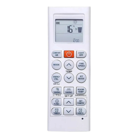 Controle Remoto Compatível Com Ar Condicionado Lg FBG-9103 SKY-9103 LE-7288 AKB 75215403
