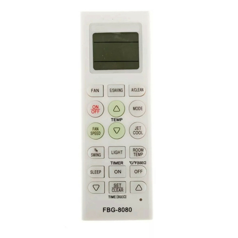 Controle Remoto Para Ar Condicionado LG Artcool Libero E+ Dual Inverter FBG-8080 LE-7433 SKY-8080 CO-1340 MAXX-7433