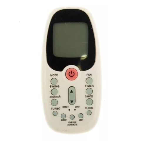 Controle Remoto Para Ar Condicionado Midea Komeco Comfee FBG-7050 LE-7424 SKY-7050 LE-7436