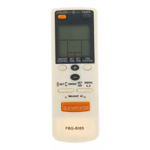 Controle Para Ar Condicionado Fujitsu FBG-8065 LE-7439 ASB18A1 ABB24A1 ABT45UBAG ASU30C1 AWT30FB AUT18LBAB