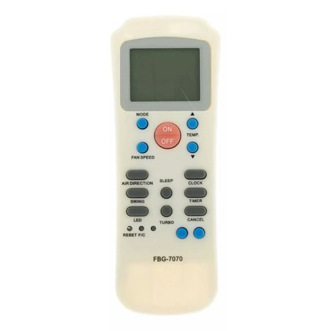 Controle Para Ar Condicionado Springer Carrier FBG-7070 SKY-7070 LE-7070 CO-1309 42LUCA022515 LS42MCA012515