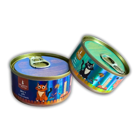 Lata snack para gatos pate