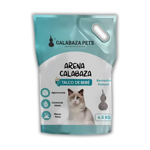 ARENA SANITARIA PARA GATOS CALABAZA