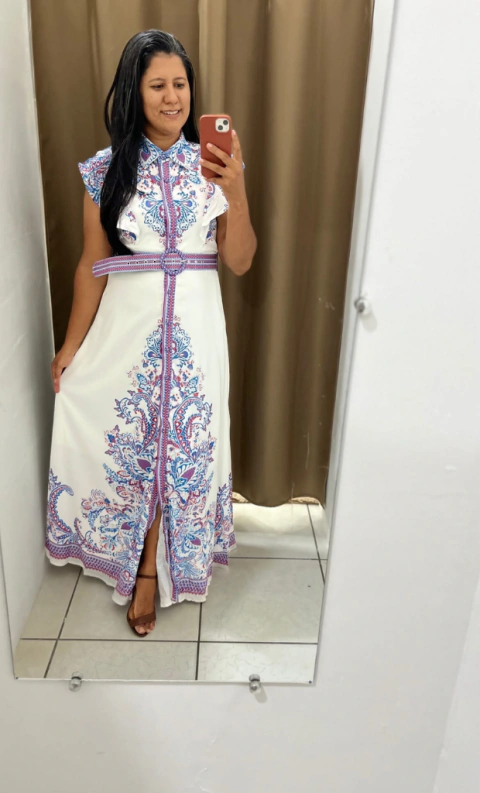 Vestido Floreça
