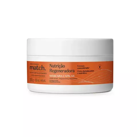 Máscara Nutrição Regeneradora Match 250g O Boticário