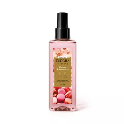 Body Spray Macaron de Framboesa 200ml Eudora