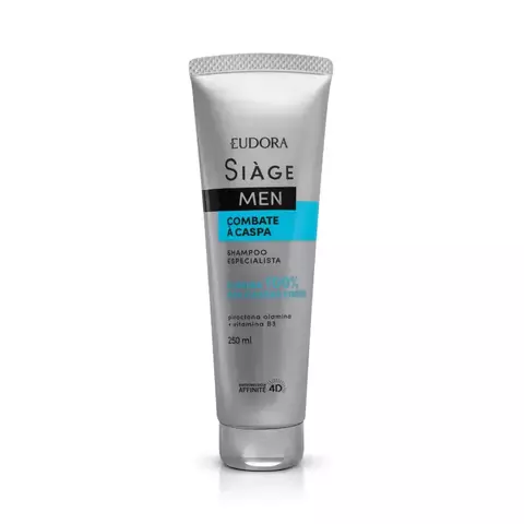 Shampoo Anticaspa Masculino Siáge Men 250ml Eudora