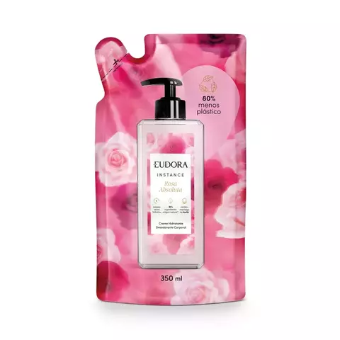 Refil Hidratante Rosa Absoluta 350ml Eudora