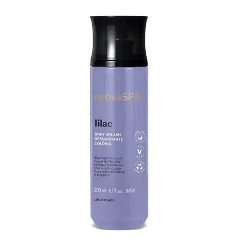 Body Splash Lilac 200ml O Boticário
