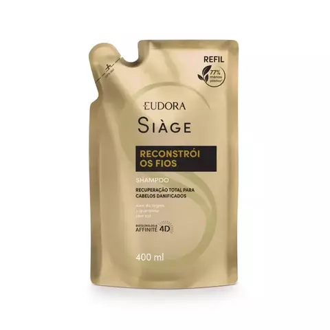 Refil Shampoo Reconstrói Os Fios 400ml Eudora
