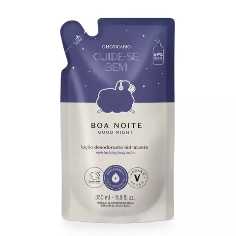 Refil Hidratante Boa Noite 350ml O Boticário
