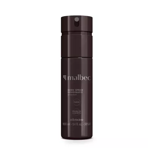 Body Spray Malbec Tradicional 100ml O Boticário