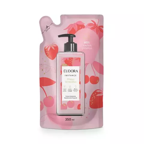 Refil Hidratante Frutas Vermelhas 350ml Eudora