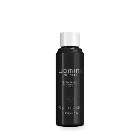 Refil Body Spray Uomini Infinite 100ml O Boticário