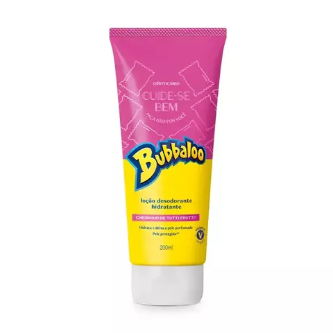 Hidratante Tutti-Frutti Bubbaloo 200ml O Boticário