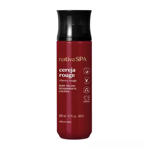 Body Splash Cereja Rouge 200ml O Boticário