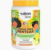 CREME PARA PENTEAR SALON LINE 1KG CACHINHOS KIDS MELAO