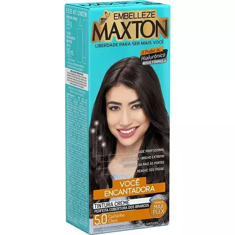 COLOR MAXTON 50G N°5.0 CASTANHO CLARO