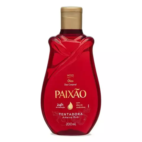 ÓLEO CORPO PAIXÃO 200ML TENTADORA AMEIXA RUBI