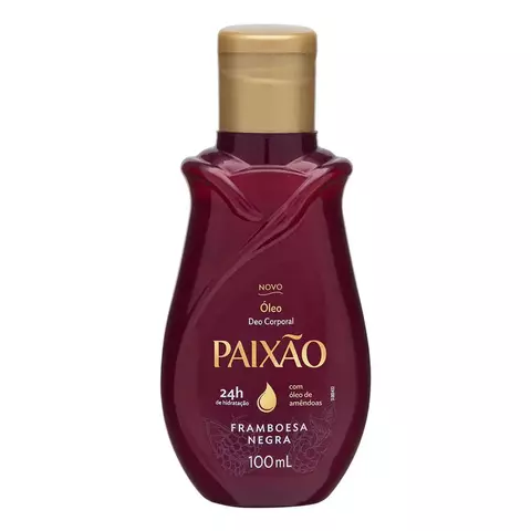 ÓLEO CORPO PAIXÃO 100ML FRAMBOESA NEGRA
