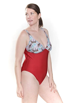 Enteriza busto estampado art 281 - tienda online