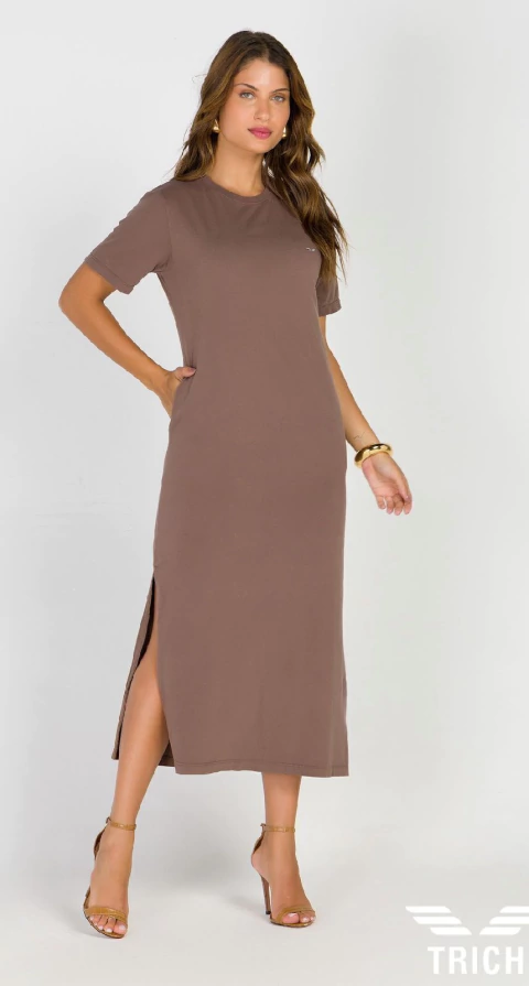 VESTIDO MIDI TRICH 40411