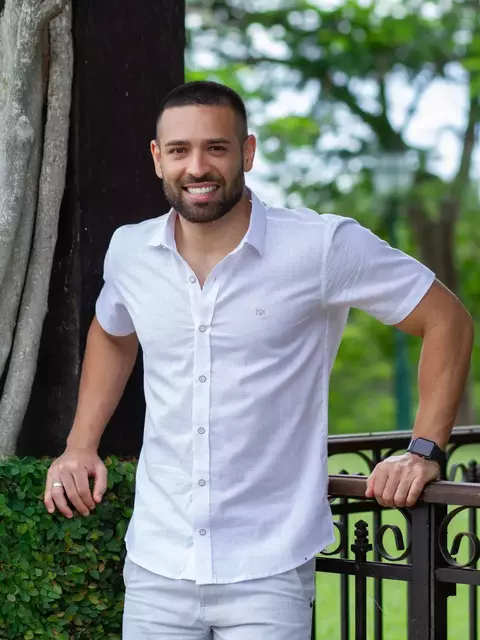 CAMISA SLIM LINHO FLAMÊ MANGA CURTA - comprar online