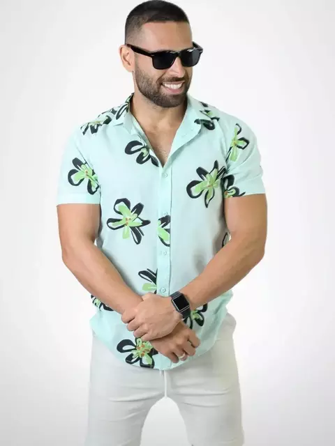 CAMISA ESTAMPADA MAVON MANGA CURTA