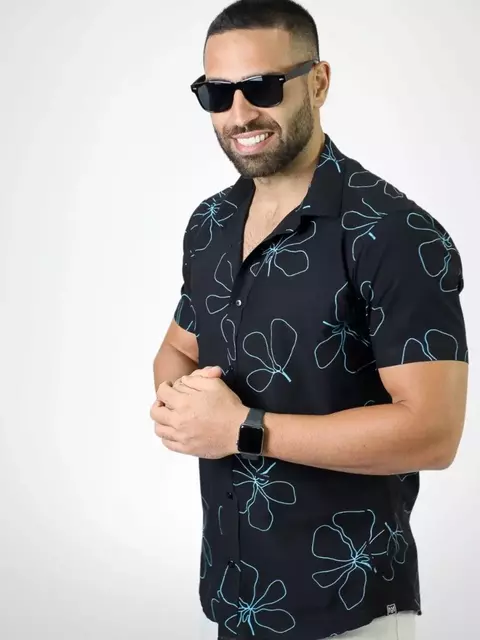 CAMISA MASCULINA ESTAMPADA MAVON