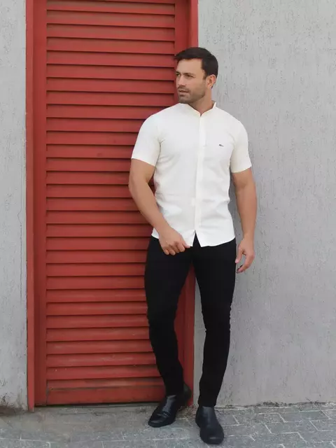 CAMISA MAVON GOLA PADRE