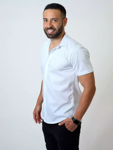 CAMISA MAVON SLIM MANGA CURTA - comprar online