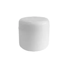 Pote Para Creme 30g Fundo Falso (10 Peças) - Branco