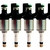Kit 04 Bicos Injetores Audi A3 Volkswagen Golf Passat Tiguan
