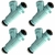 Kit 04 Bicos Injetores Gol Parati 1.0 16v Turbo