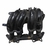 Coletor Admissão Peugeot 206 1.4 2005 9638425180 - Speed Parts - Distribuidora de Peças Automotivas para Carros