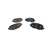 Jogo Pastilhas Freio Tras. Jeep Renegade / Compass 77369350 - comprar online