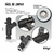 Kit 04 Bicos Injetores Golf Polo Fox Gol Voyage Saveiro Crossfox 1.6 Flex 0280156403 032906031R - comprar online