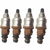 Kit 04 Bicos Injetores Hyundai Excel Accent