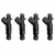 4 Bicos Injetores Gm Meriva 1.8 Mpfi 8v Gas Bosch 0280156152UKit4
