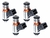 4 Bicos Injetor Ford Fiesta Ecosport 1.0 1.6 8V IWP127Jogo