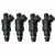 Kit 04 Bicos Injetores Citroen Xantia Xsara Peugeot 405 406