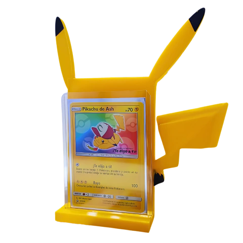 Pikachu Display Stand - Soporte para Cartas / Top Loaders