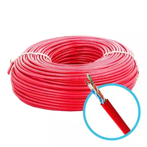 CABO DE REDE FURUKAWA - VERMELHO CAT 6 - comprar online