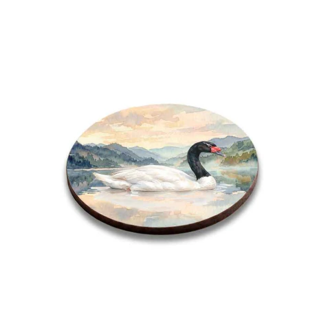 Posavasos Cisne de Cuello Negro - Naturaleza de Chile