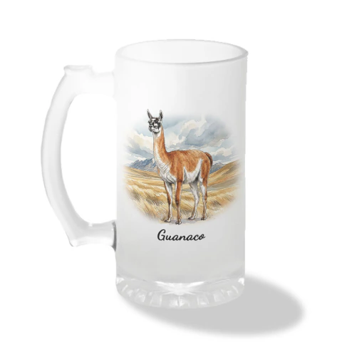 Vaso Shopero 470ml Guanaco - Naturaleza de Chile