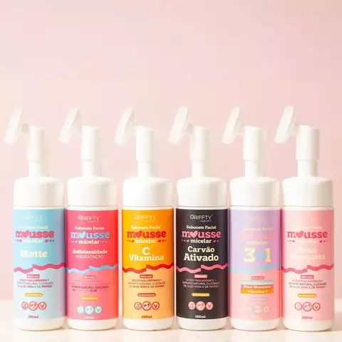 SABONETE FACIAL MOUSSE - GRIFFTY - comprar online
