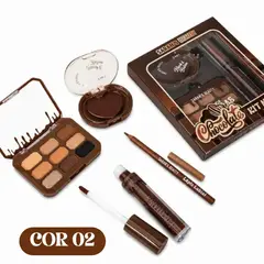 Kit Make Chocolate - Sarah´s Beauty - La Belle Make